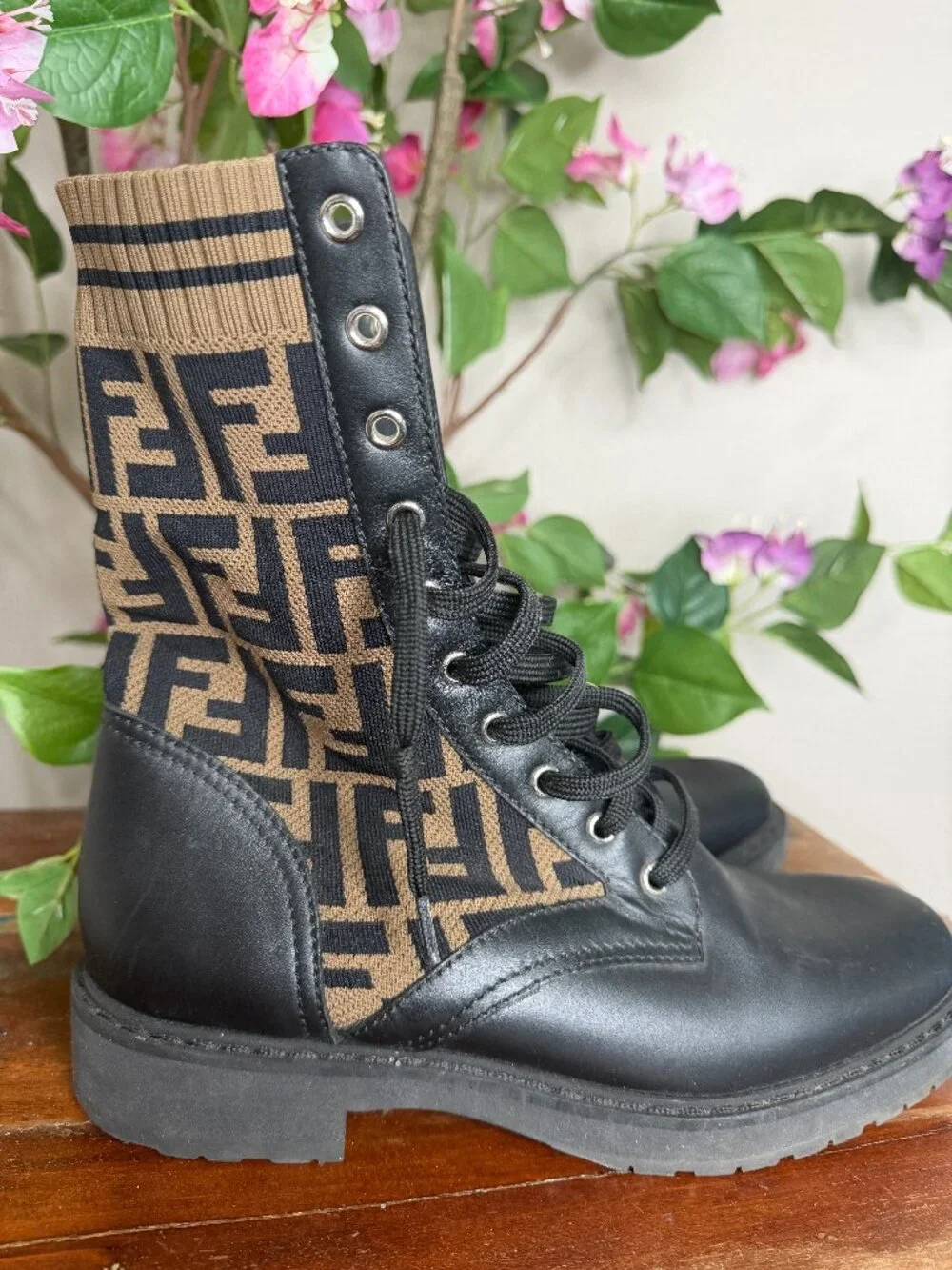 Fendi Combat / Biker Boots - Picture 1 of 6